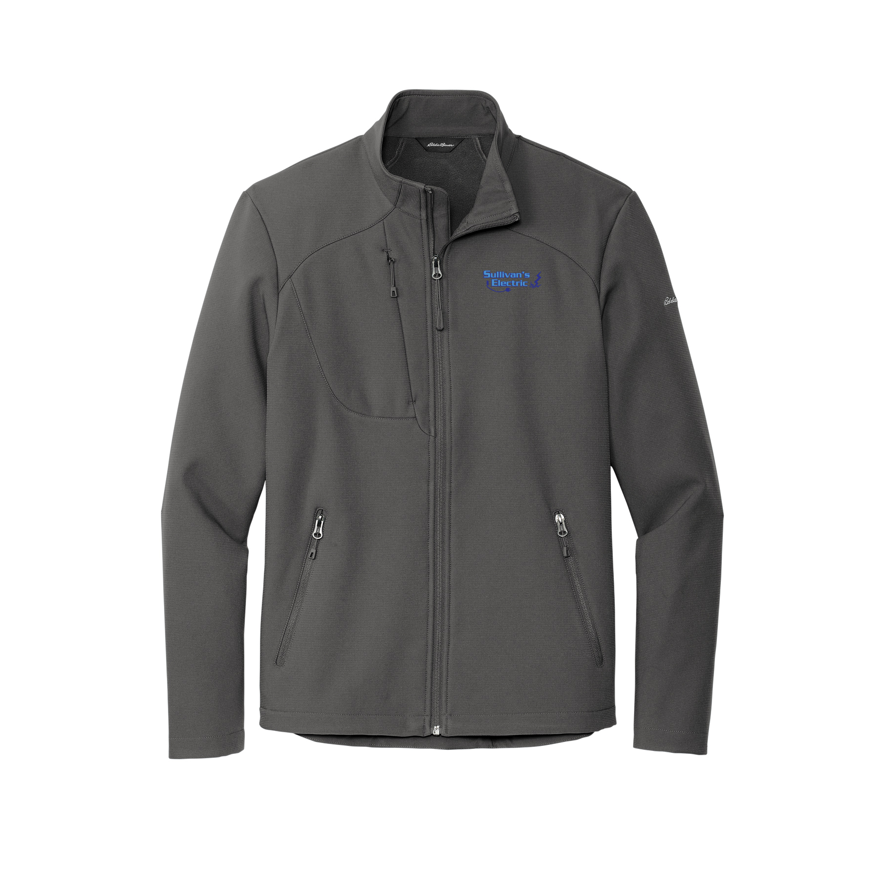 Eddie Bauer® Stretch Soft Shell Jacket (EB544) with Embroidered Logo - Image 3