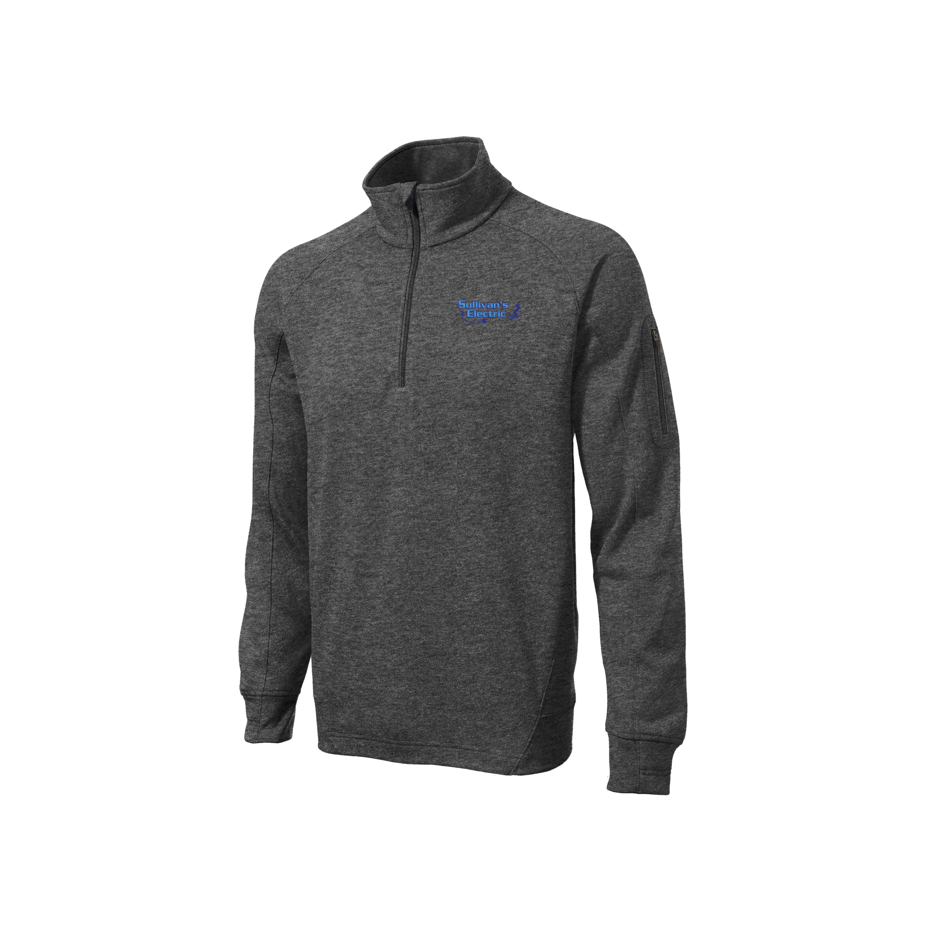Sport-Tek® Tech Fleece 1/4-Zip Pullover (F247) with Embroidered Logo - Image 2