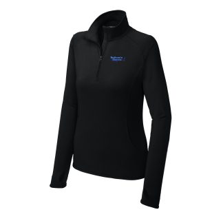 Sport-Tek® Women's Sport-Wick® Stretch 1/4-Zip Pullover (LST850) with Embroidered Logo
