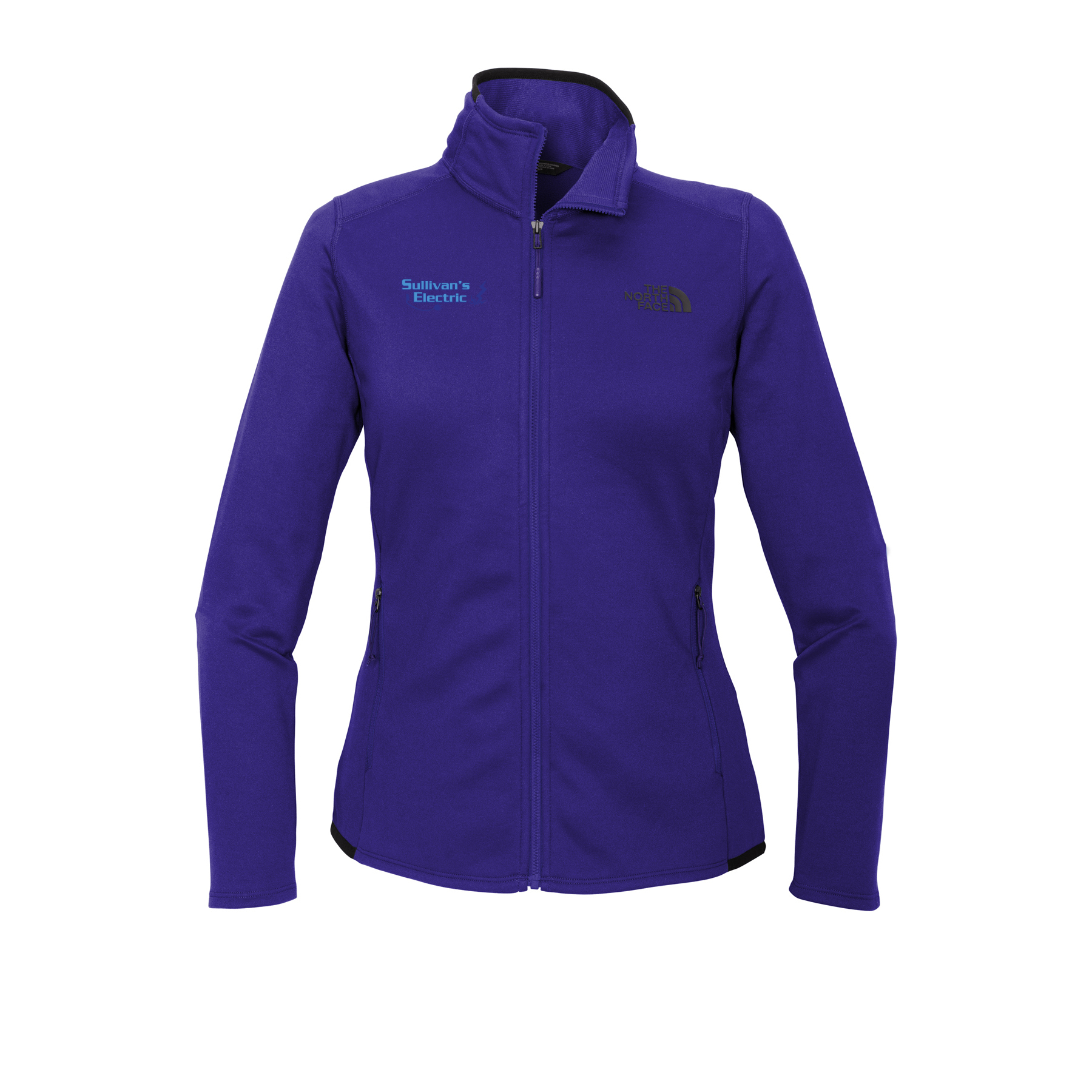 The North Face ® Women's Skyline Full-Zip Fleece Jacket (NF0A7V62) with Embroidered Logo on Front Right Chest
