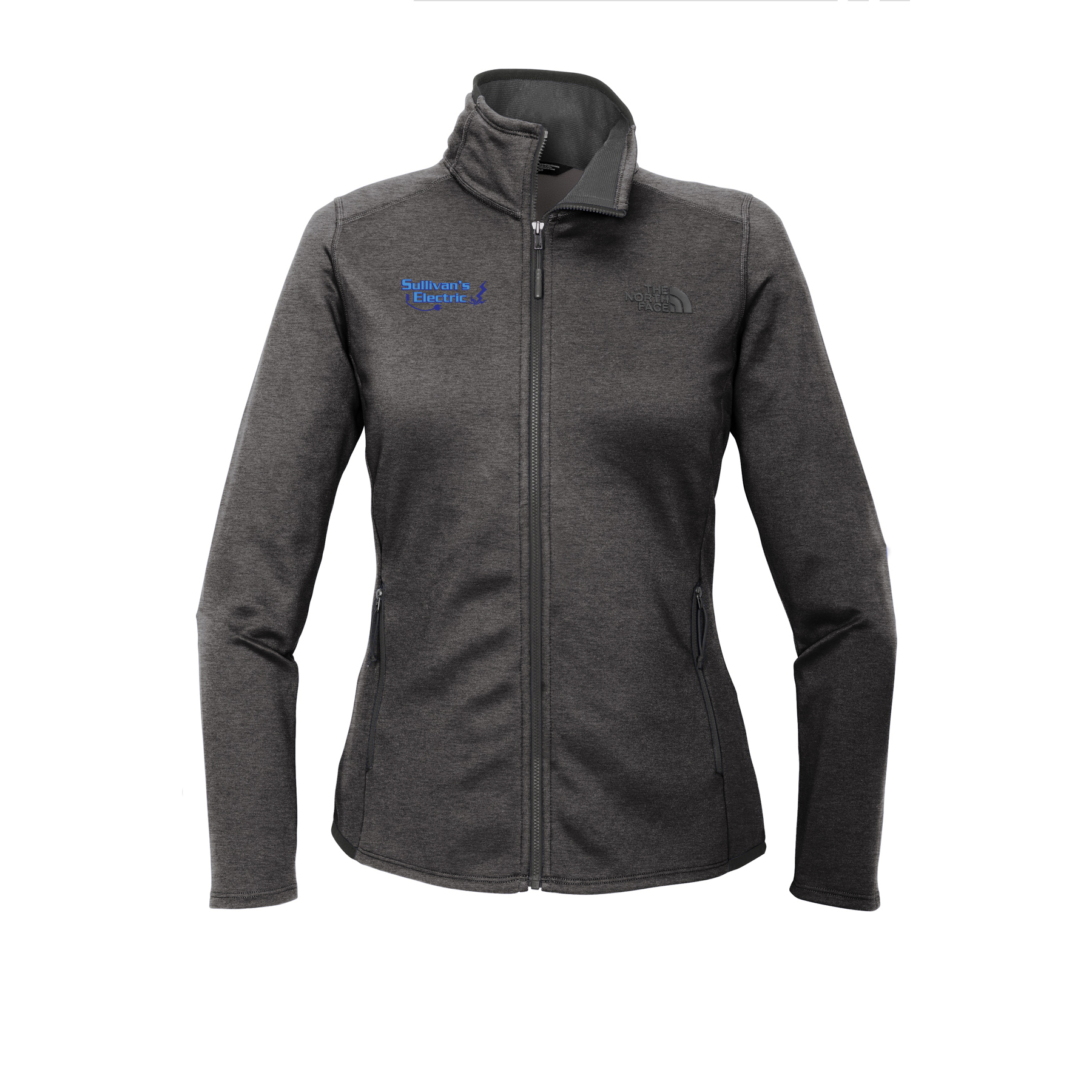 The North Face ® Women's Skyline Full-Zip Fleece Jacket (NF0A7V62) with Embroidered Logo on Front Right Chest - Image 3