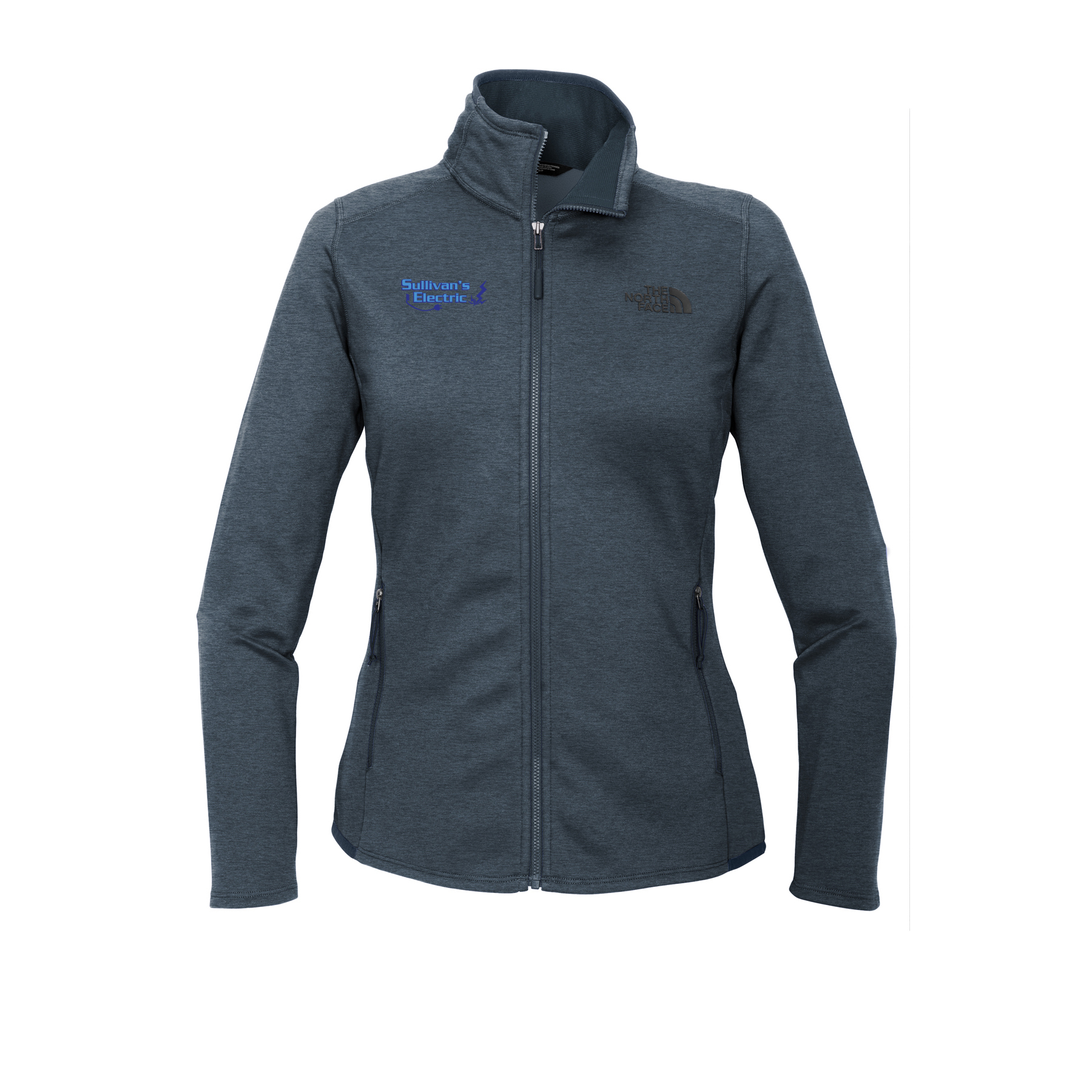 The North Face ® Women's Skyline Full-Zip Fleece Jacket (NF0A7V62) with Embroidered Logo on Front Right Chest - Image 4