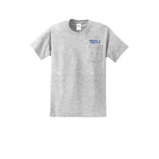 Port & Company® Tall Essential Pocket Tee (PC61P/T) with Embroidered Logo