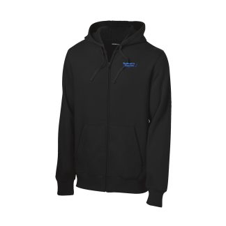 Sport-Tek® Full-Zip Hooded Sweatshirt (ST258) with Embroidered Logo