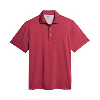 Storm Creek Men's Optimist II Microstripe Short Sleeve Polo