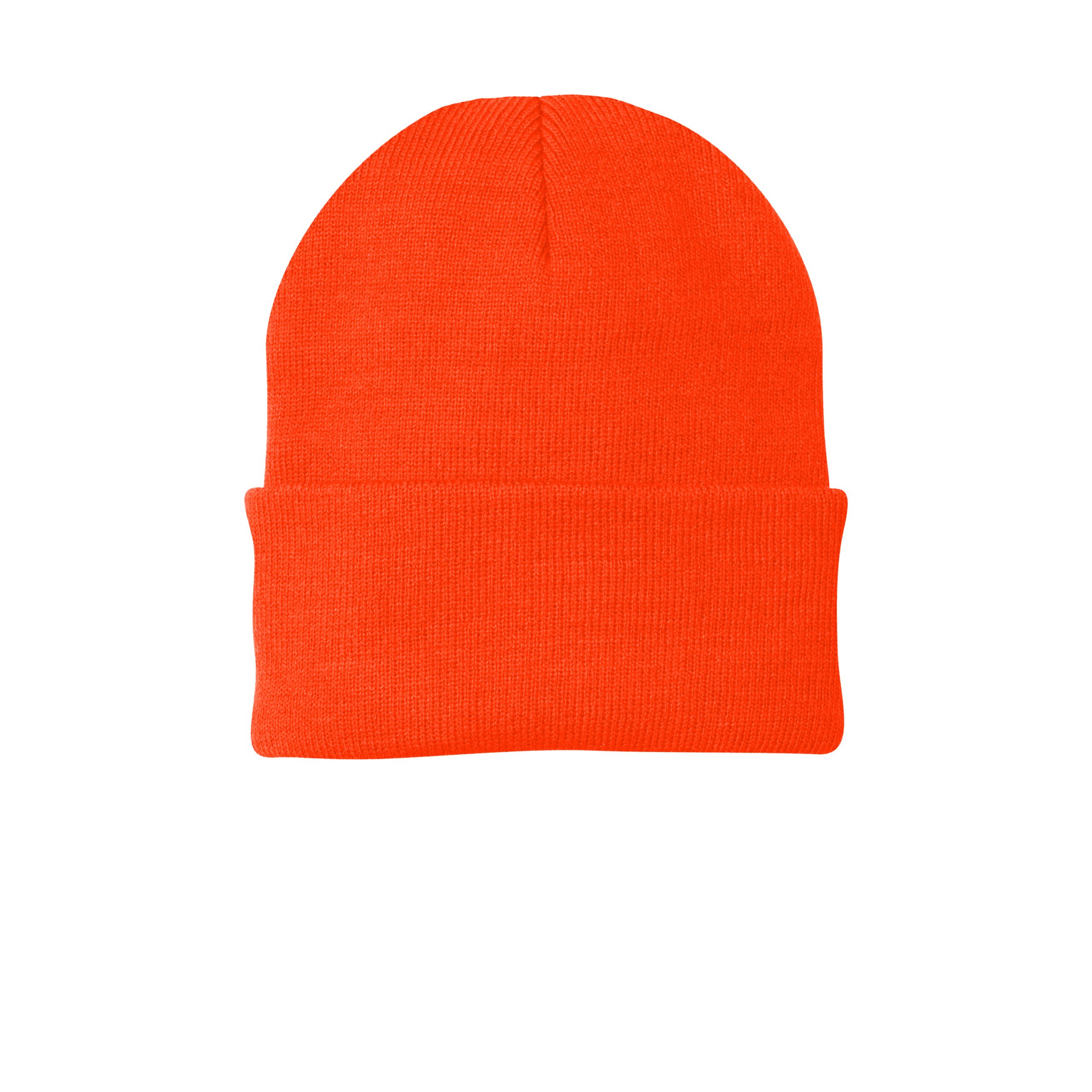 Acrylic Knit Cuffed Beanie - Image 4