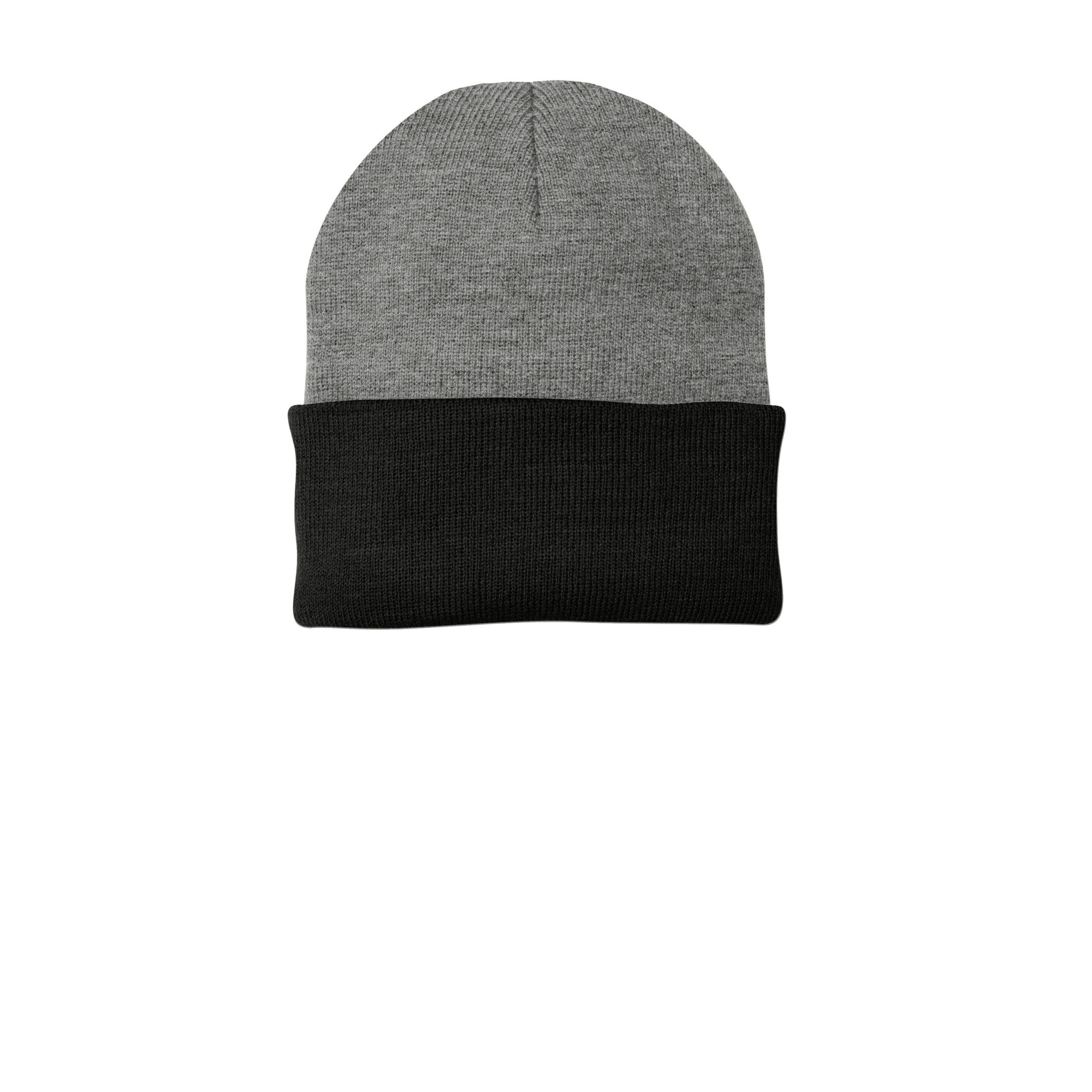 Acrylic Knit Cuffed Beanie - Image 5