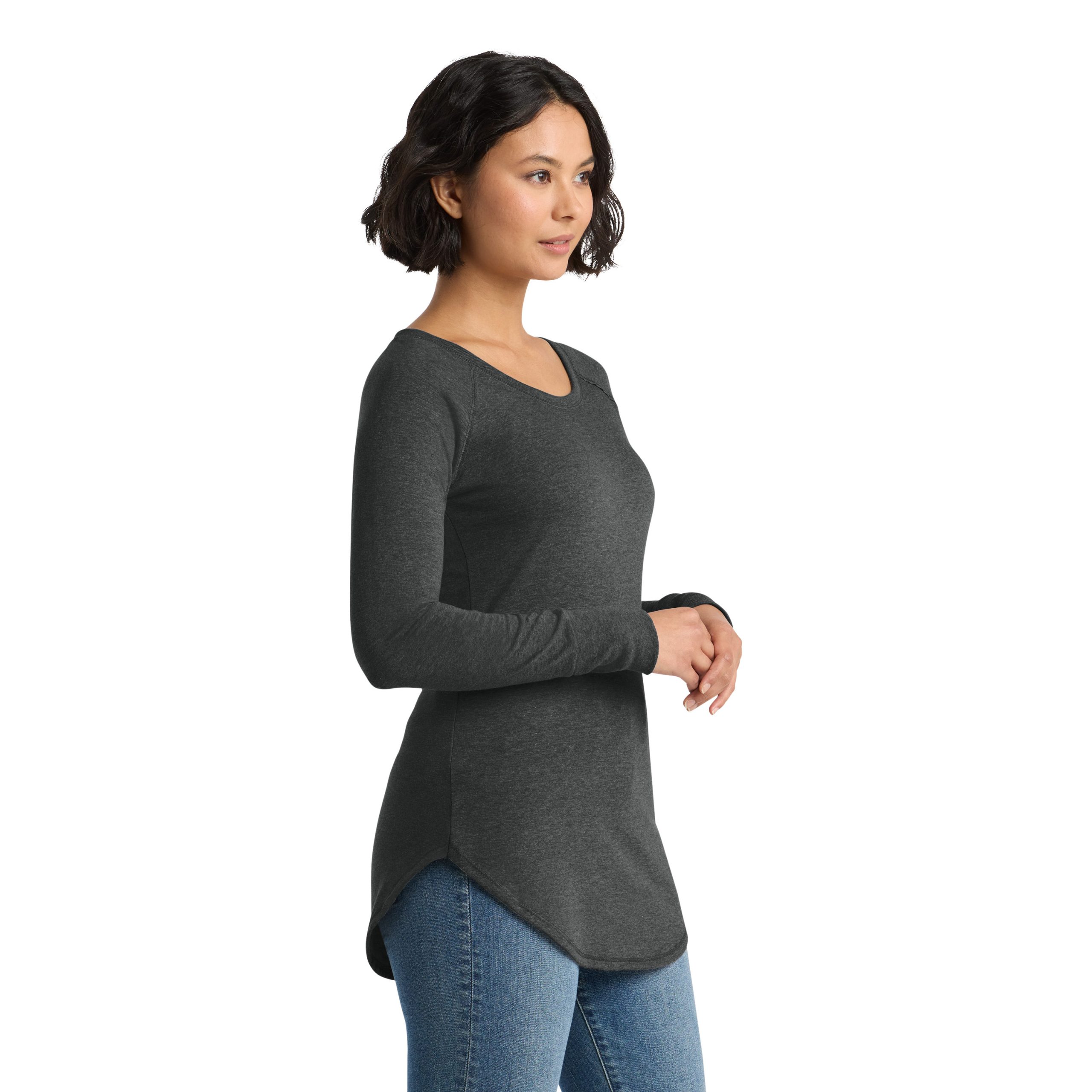 District ® Women’s Perfect Tri ® Long Sleeve Tunic Tee – DT132L - Image 23