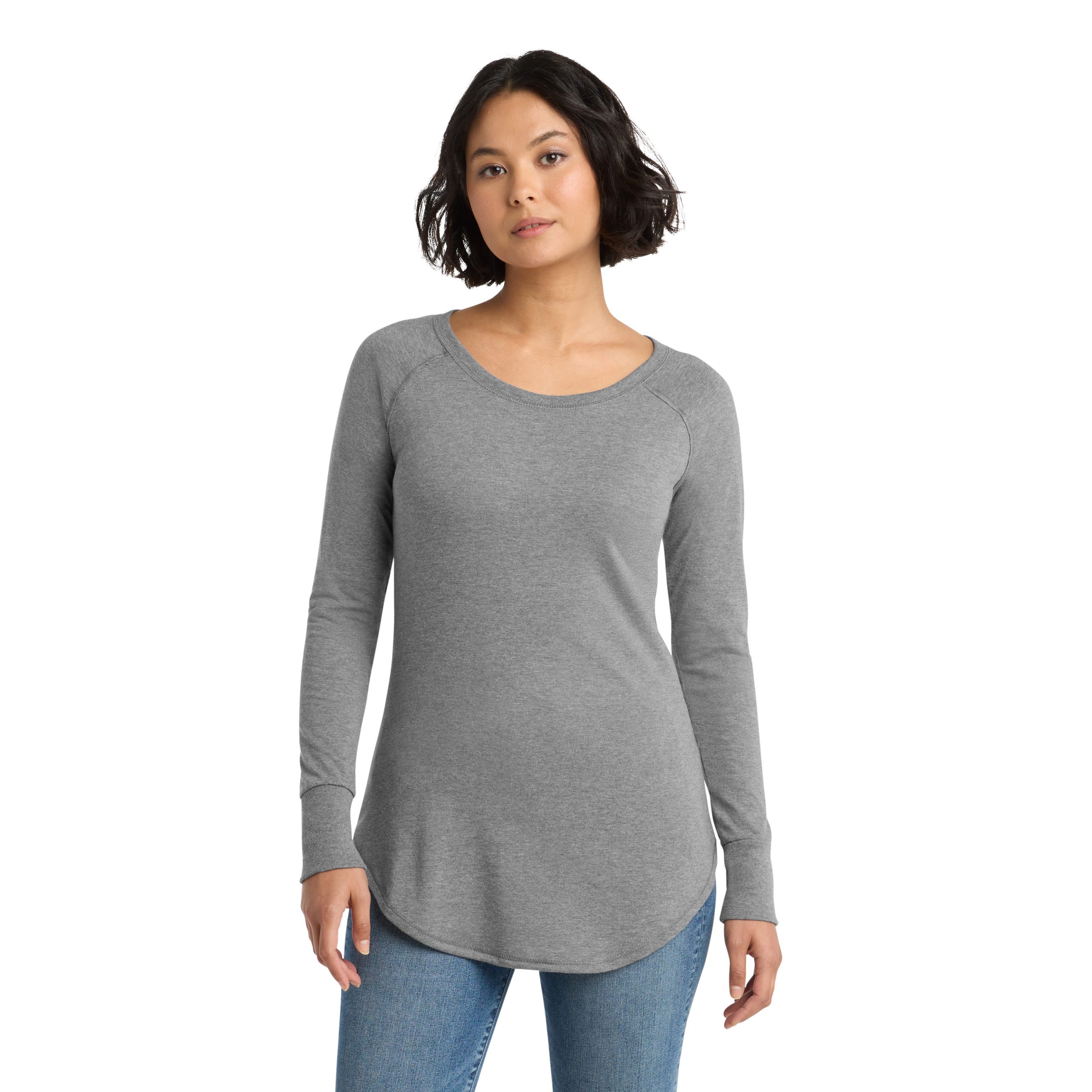 District ® Women’s Perfect Tri ® Long Sleeve Tunic Tee – DT132L - Image 14
