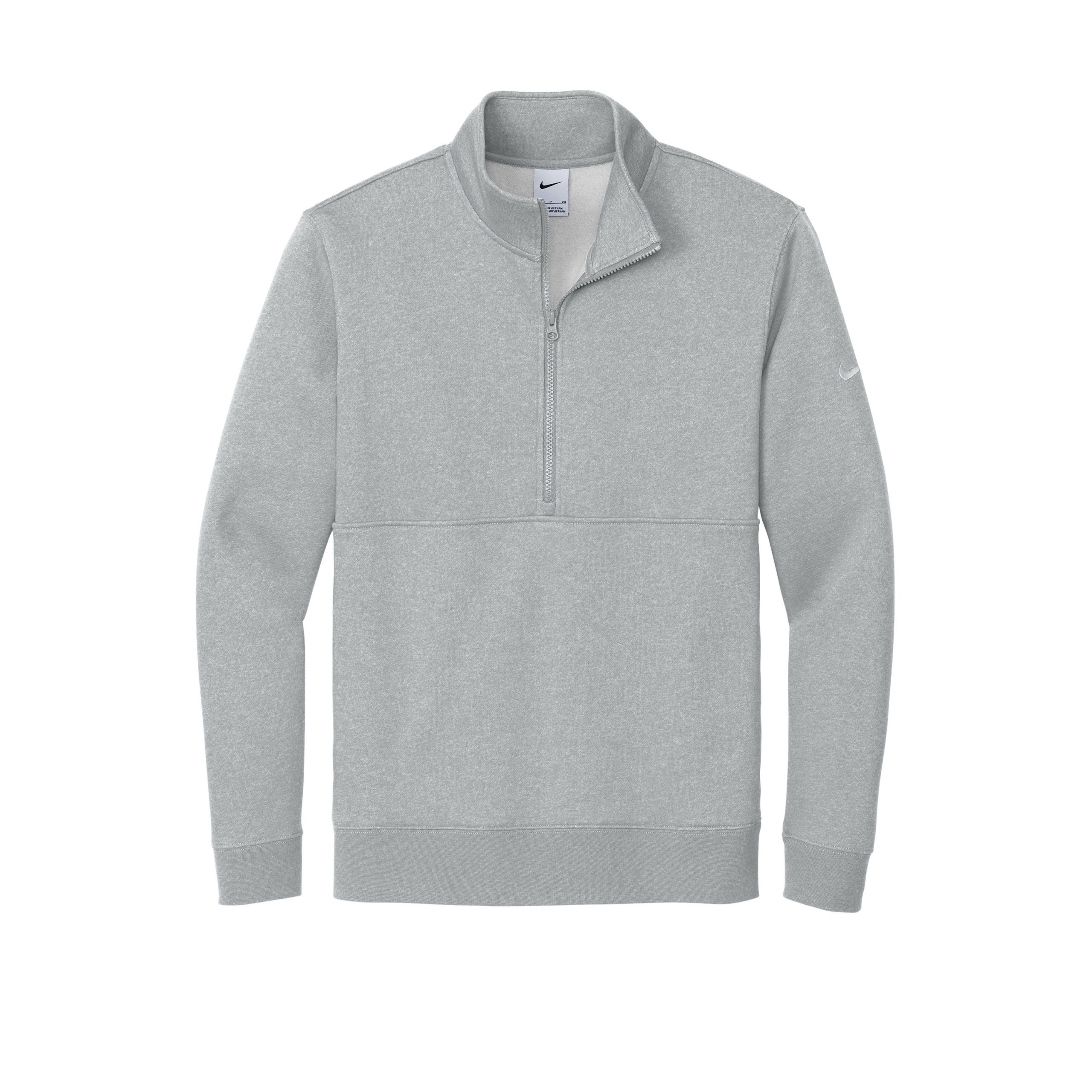 Nike Club Fleece Sleeve Swoosh 1/2-Zip – NKDX6718 - Image 4