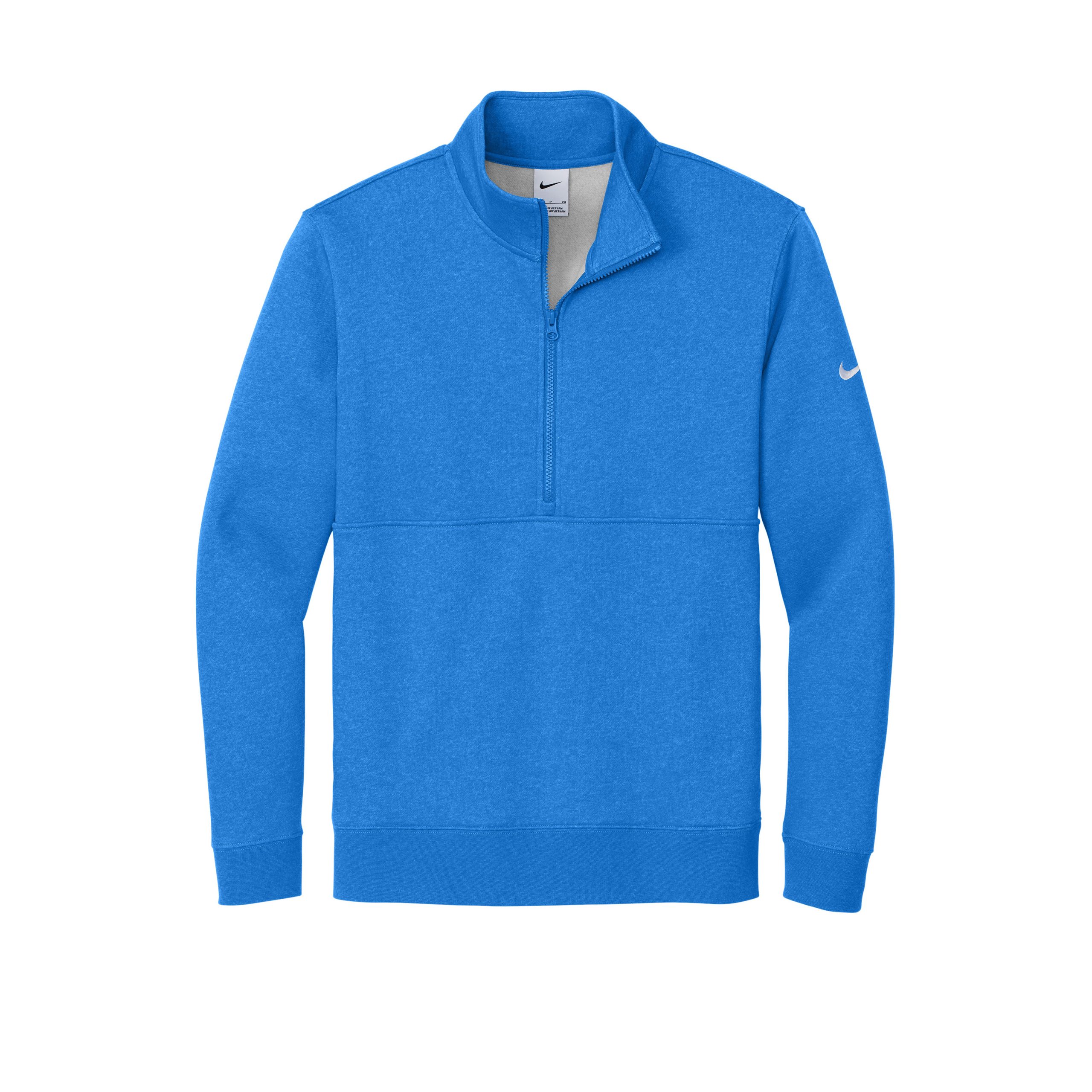 Nike Club Fleece Sleeve Swoosh 1/2-Zip – NKDX6718 - Image 5