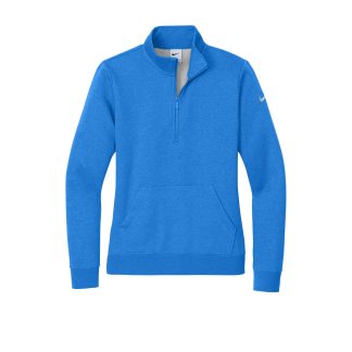 Nike Women's Club Fleece Sleeve Swoosh 1/2-Zip – NKDX6720